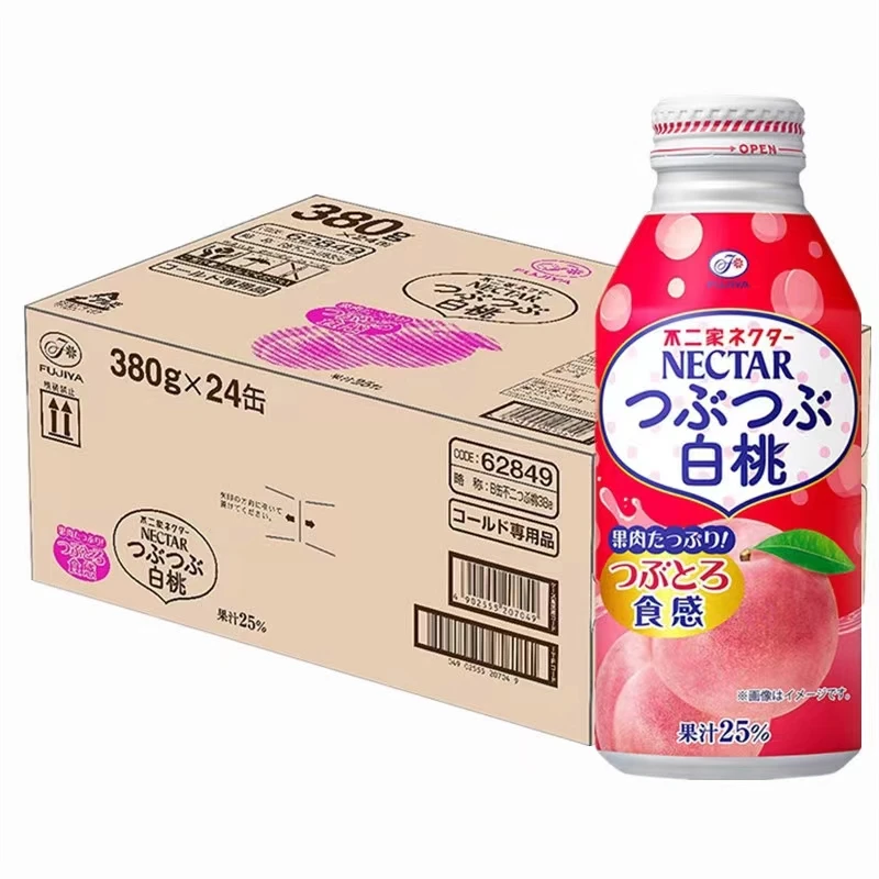 日本フジヤ ネクター フジヤ 380ml 白桃ジュース ドリンク