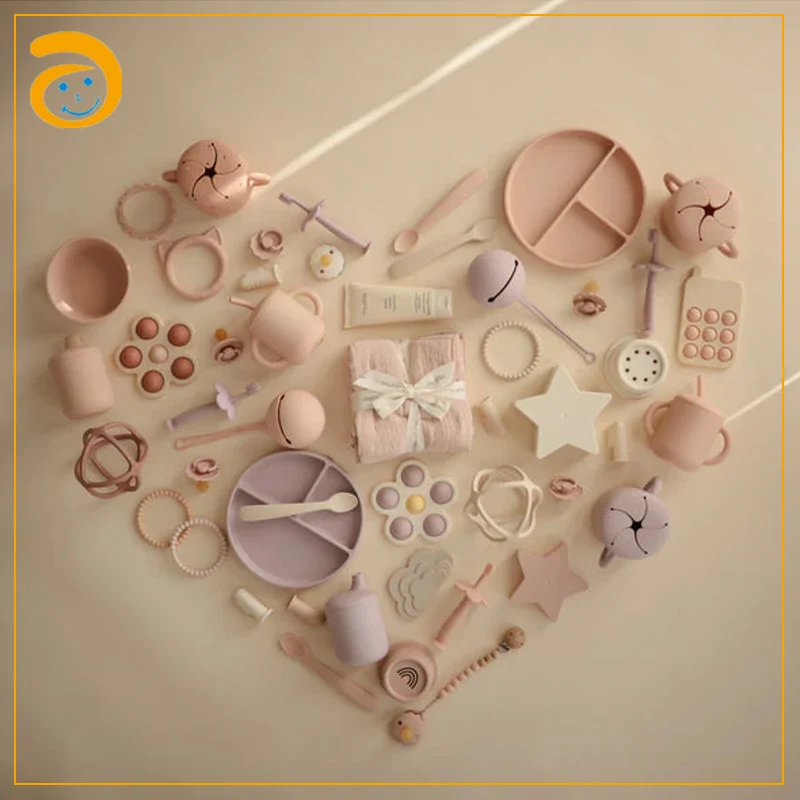 Мини забавные детские Силиконовые Прорезыватели для зубов игрушки