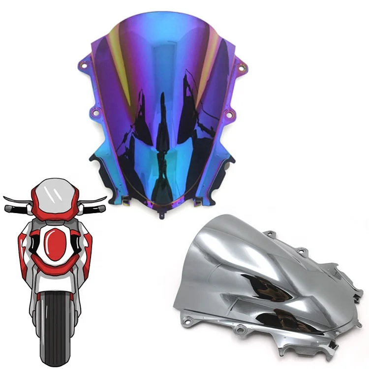 Motorcycle Windshield Windscreen For Yamaha YZF R15 2014 2015 2016 Iridium