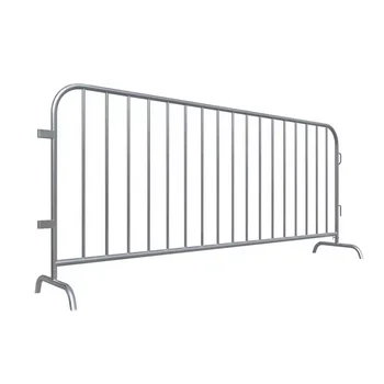Custom Pedestrian Temporary crowd control barriers Portable metal barriers for crowd control barriers