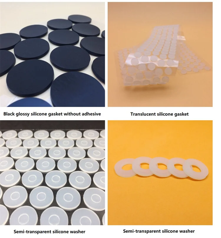 Deson Custom Silicone Bumpon Protection Pessure Sensitive Rubber