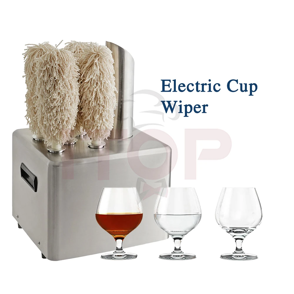 Glass Edge Polishing Machine Commercial Cup Dryer Wine Glass Polisher