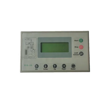 MAM200(B)+MAM-KY02S(B)-40A/100A/200A/400A Replacement of PLC Controller Panel Eletronic for Screw Air Compressor Control
