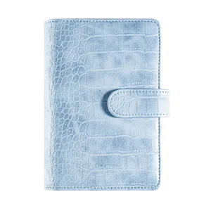 Money Saving Envelops A6 Texture Notebook Loose-Leaf Budget Binder with Magnetic Buckle