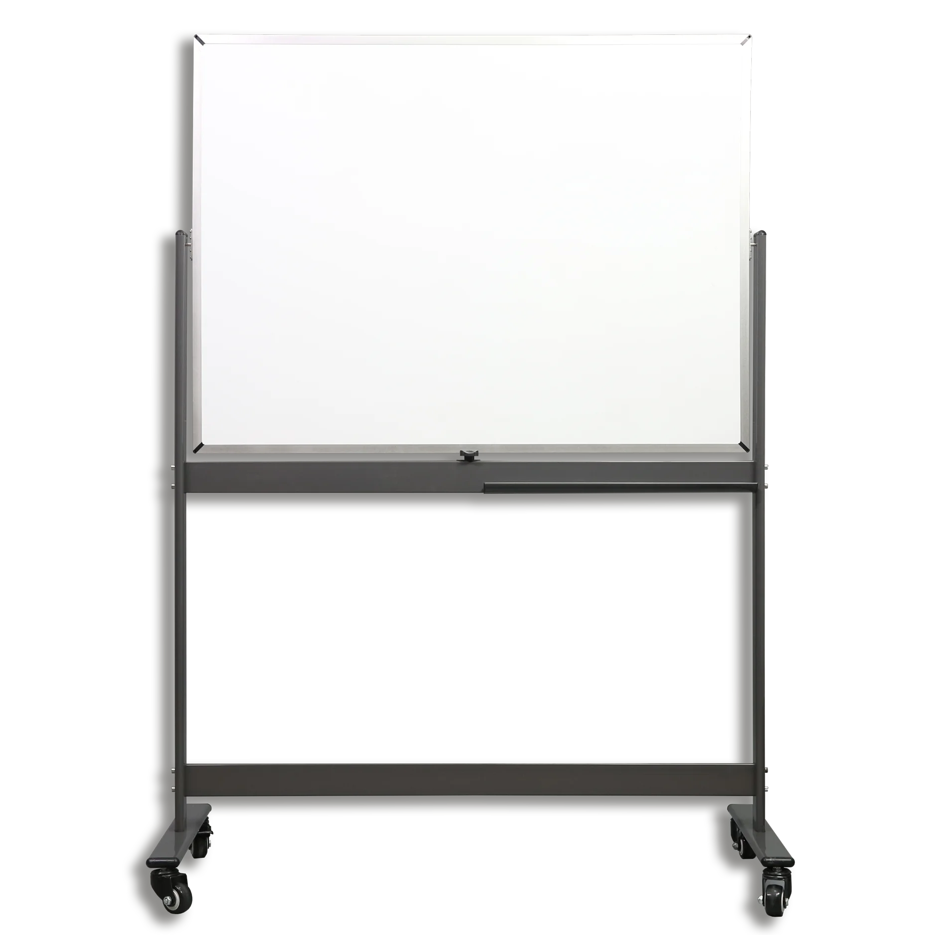 60X36 дюймов Мобильная белая доска на колесах вращающаяся