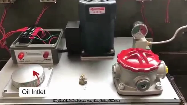 Timer Control 220v Long Run Motor Oil Grease Lubrication Pump With ...