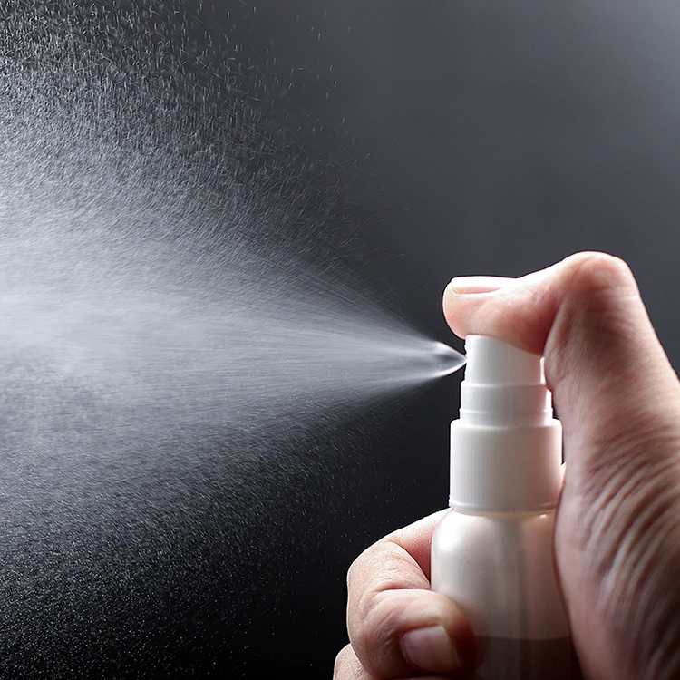 50ml 60ml 70ml 75ml Empty Transparent Plastic Fine Mist Spray Pet Bottle
