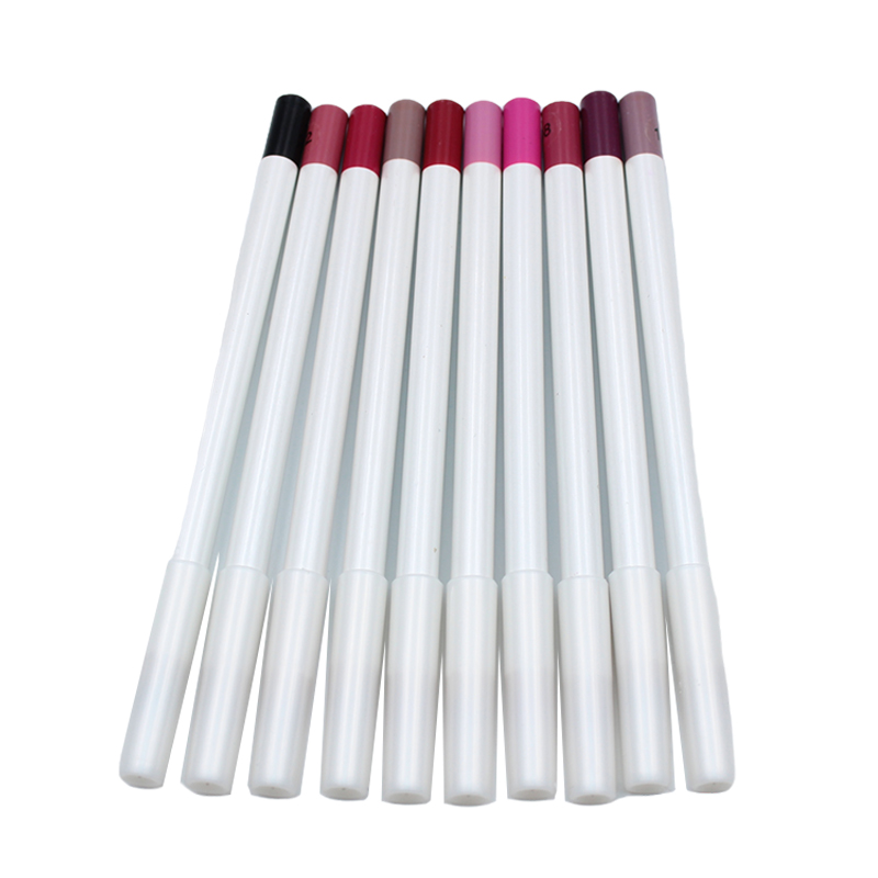 Новое поступление, стойкий карандаш для губ для макияжа губ, Водостойкий карандаш для губ, индивидуальный логотип, карандаш для губ, коричневый карандаш для губ