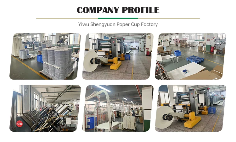 8 Oz Creative Print Patterns Disposable Paper Cup Biodegradable Paper ...