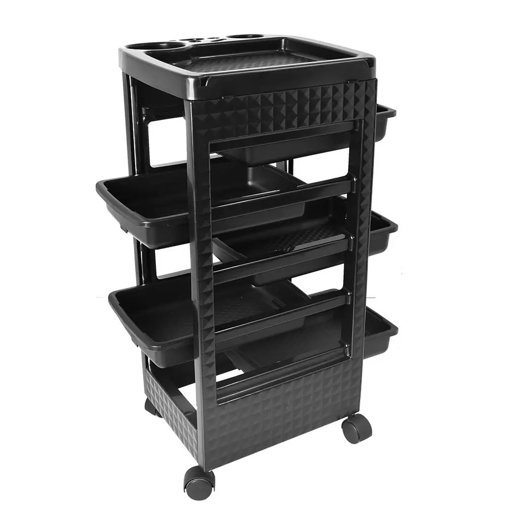 Matrix Hair Salon Carts Wholesale Pink Rolling Cart Square Matrix