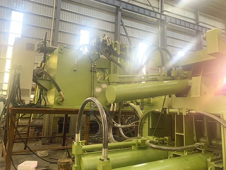 Keshang Y81-500T Automatic Low Energy Hydraulic Iron Baling Press Machine Horizontal Scrap Metal Baler factory