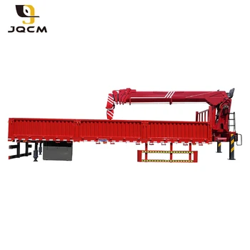 JQCM China Brand Truck Crane Manufacturer Direct Sales Truck Crane Parts 14 Ton Hydraulic ARM Upper Part of the Crane