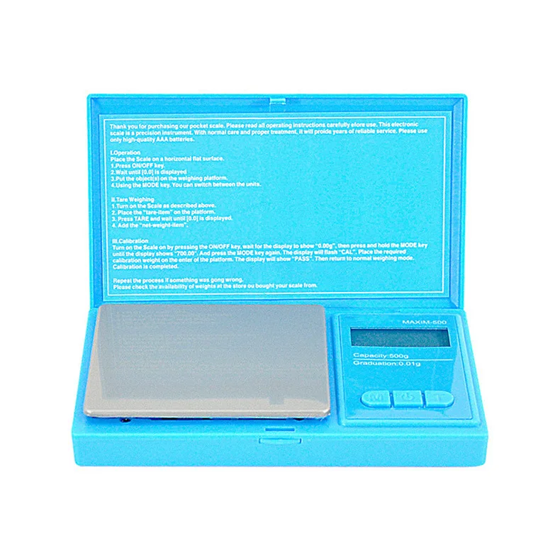 Cookies Pocket Scale Blue (700g) Red