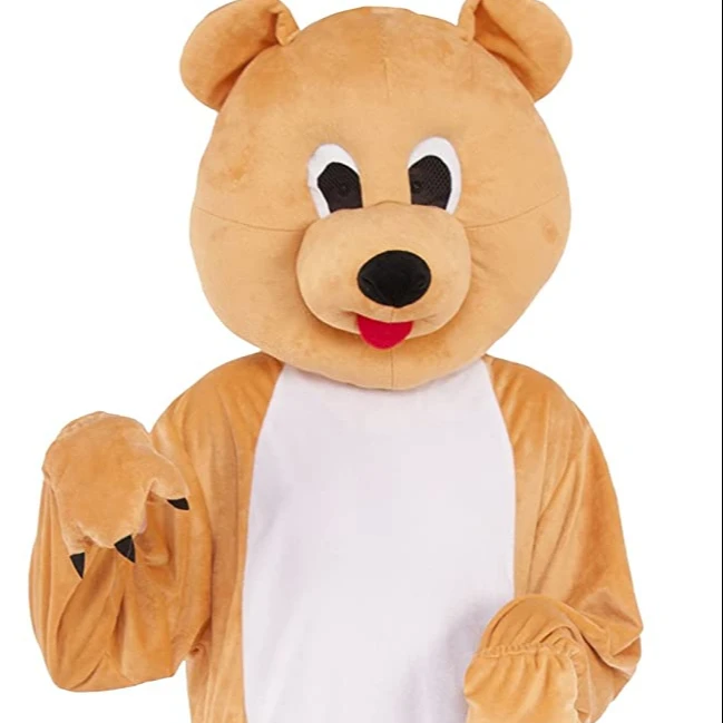 Stuffed Animal Onesie Brown Bear Halloween Costume