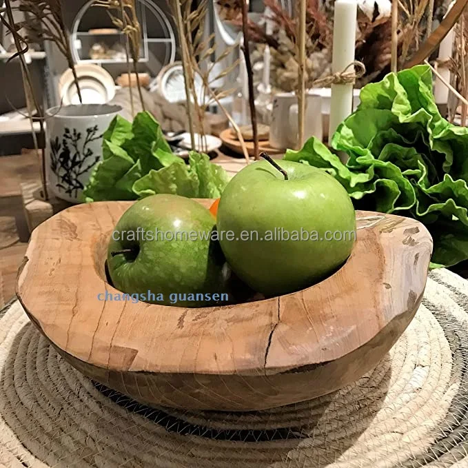 Wholesale Luxury Romantic Dough Bowls Wooden Dough Bowls For Candles