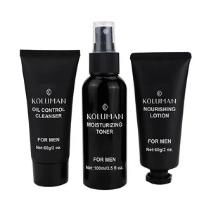 2026 Organic Men's Skincare Set 3-Step Long Lasting Moisturizing Product Gentle Cleansing for Face Washed Men
