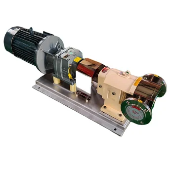 5 Tons Per Hour Stainless Steel Peristaltic Rotor Pump 304/316L Sanitary Lobe Pump Food Grade Electric 11 HP