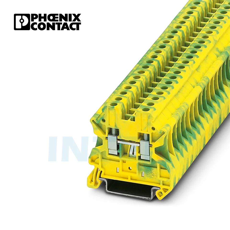 3044128 Ut 4 Pe Phoenix Contact Screw Electric Earth Terminal Block