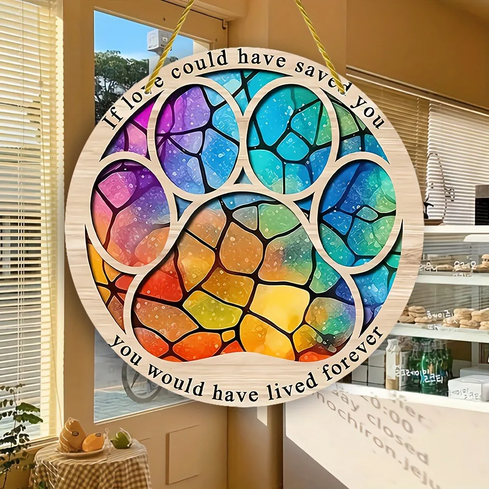 Catturatore Acrilico Per Animali Domestici - Decorazione Colorata Da Appendere, Con Corda E Magnete - Foto 13