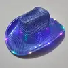 Cappellino LED blu