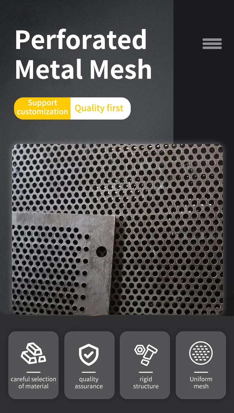 Perforated Mesh Type/perforated Metal Screen Door Mesh/perforated Metal