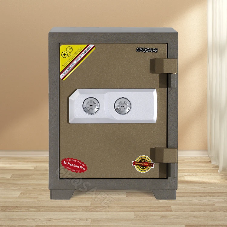 CEQSAFE High-end Resistant Fireproof Safe Box Electronic Digital Safe Cash Box