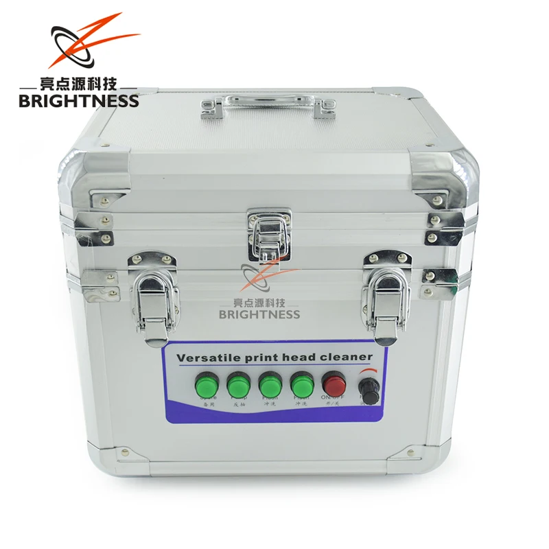 DX4 DX5 DX7 XP600 TX800 Ultrasonic Print Head Cleaner Machine New Condition for Eco Solvent Ink UV Ink