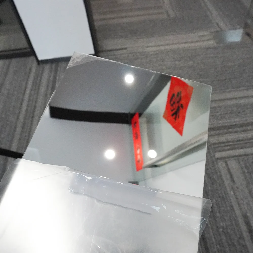 Unbreakable Beautiful Durable PC Endurance Board Custom Polycarbonate Mirrored Sheet for Electronic Product Interior Decoration