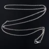 1.5mm Wide Silver