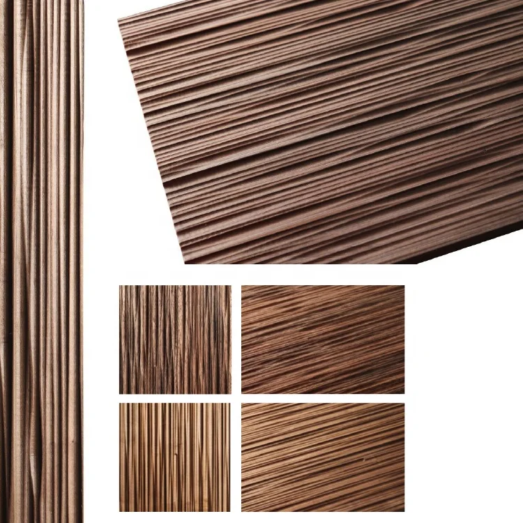 Self Adhesive Wooden Cladding Acrylic Room Decor Wall Panel for Outdoor Building Projects