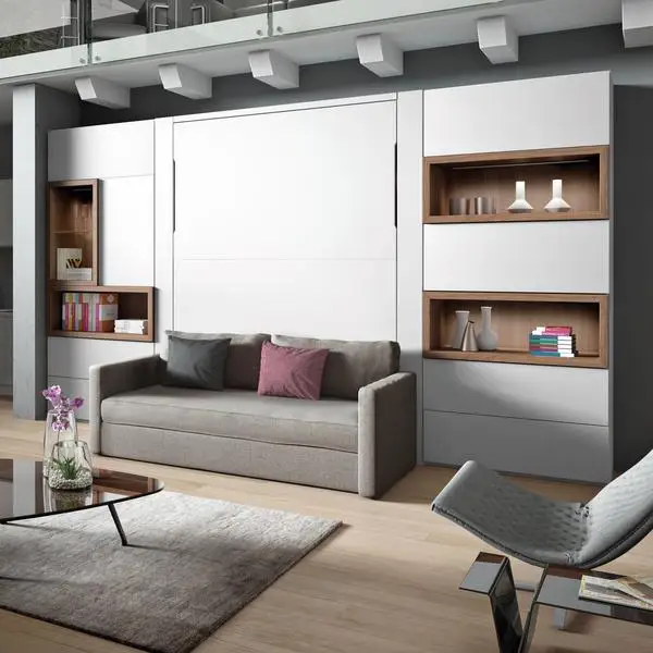 Meccanismo elettrico a parete rotante salvaspazio con ferramenta per divano