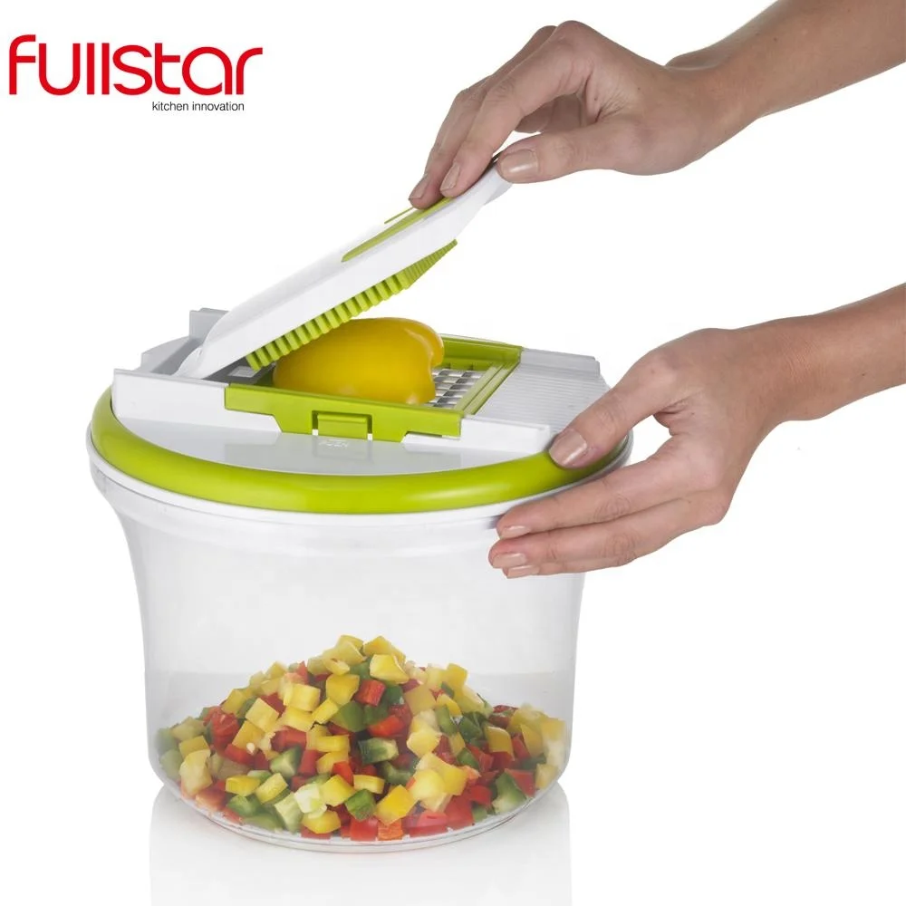 Fullstar Salad Maker Multifunctional Salad Spinner Slicer Kitchen Tools -  China Food Chopper and Vegetable Dicer price