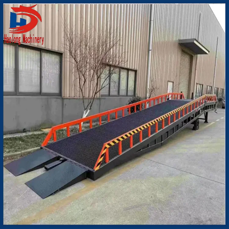 Container Loading Ramps For Forklift Dock Levelwarehouse Fixed Dock ...