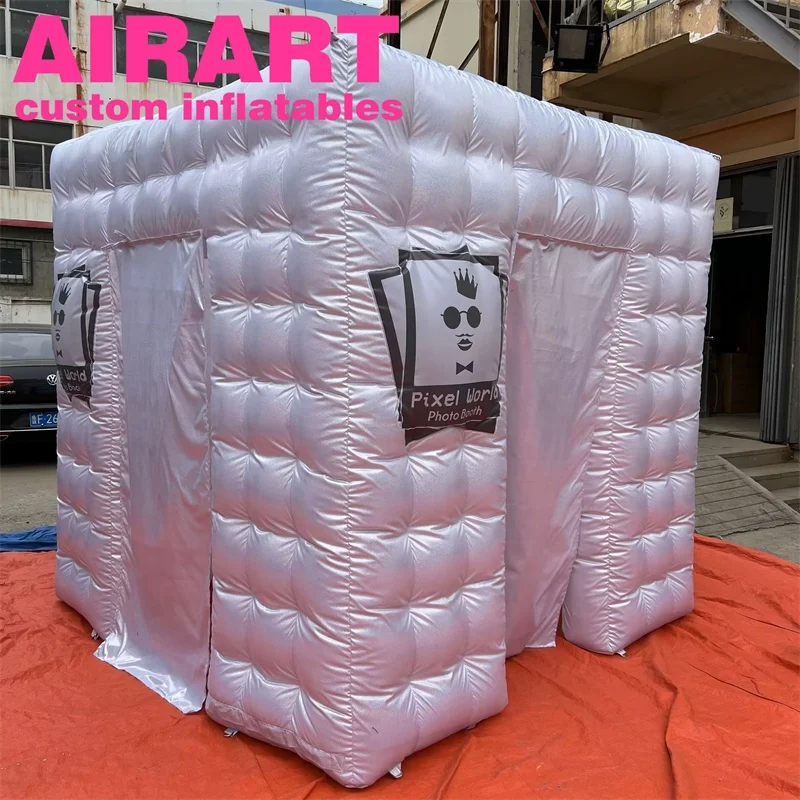 Stand Photo Gonflable SAYOK - Cabine Appareil Photo Avec Ventilateur - 11.5x9.2x8.2ft