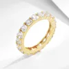 Gold deputy ring 2#