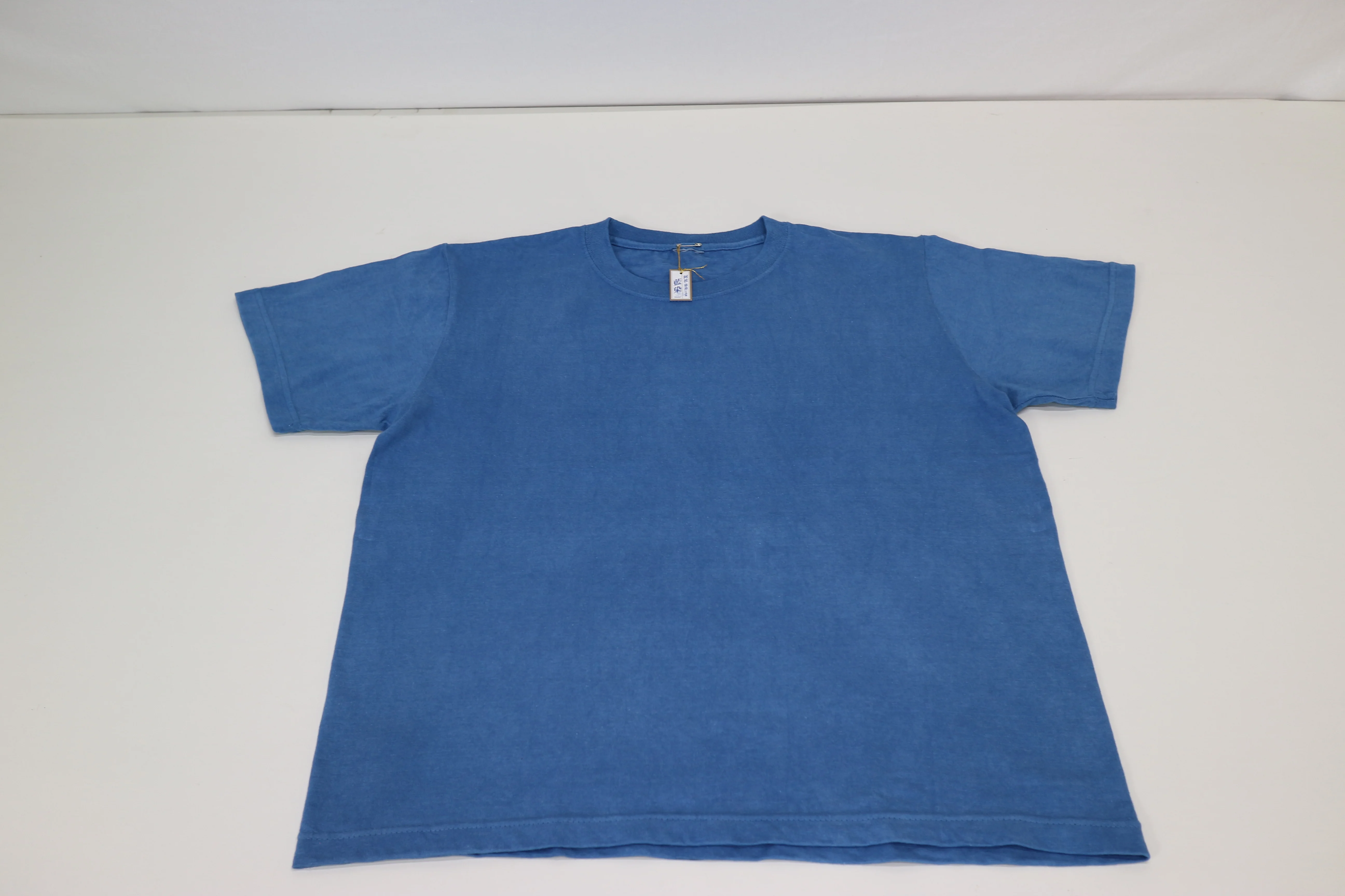 Carefully hand-dyed three patterns men cotton tshirt for hot summer