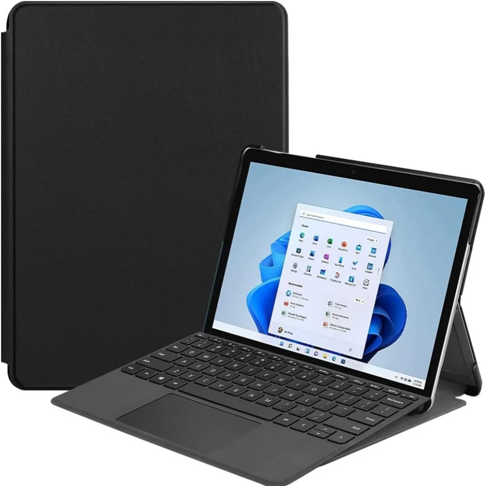 超薄型フォリオスタンド 軽量レザーケース マイクロソフト Surface Go 1 2 3 10
