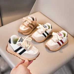 Comfort Toddler Baby Boy Child Shoes Wholesale Fashion Kids Footwear Casual Shoes New Design Walking  Children's Sneakers Girls
