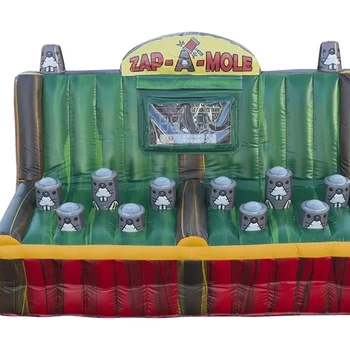 Multi People Playing Interactive Challenge Sports Jeux Gonflables Inflatable Whack A Mole Games