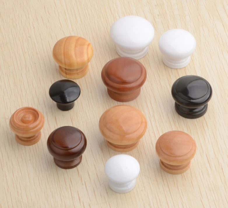 
Оптовая продажа, новый дизайн, ручка для мебели, деревянные ручки в форме гриба, круглые деревянные ручки для ящиков 