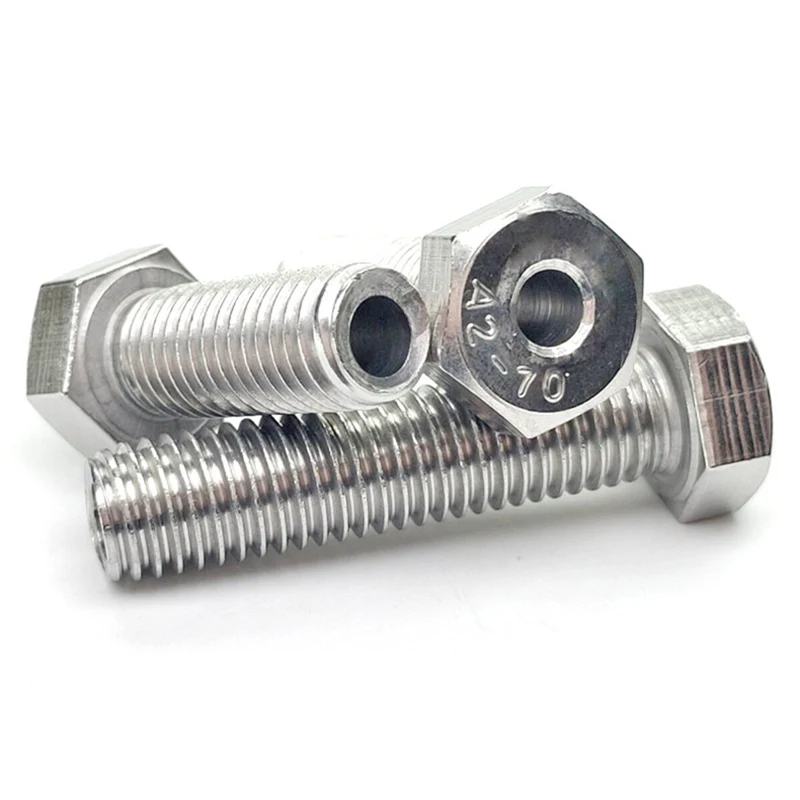 Viti Esagonali Cave In Acciaio 304 Con Dadi M4 M5 M6 M8 M10 M12 - Foto 2