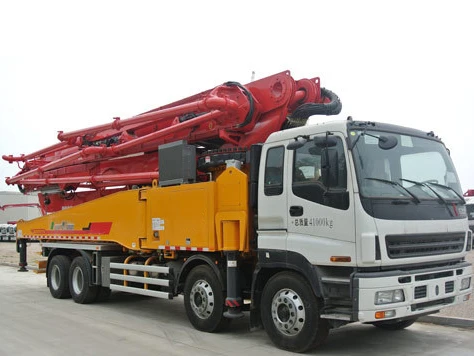 High Efficiency 58m Concrete Pump Truck HB58V for Sale