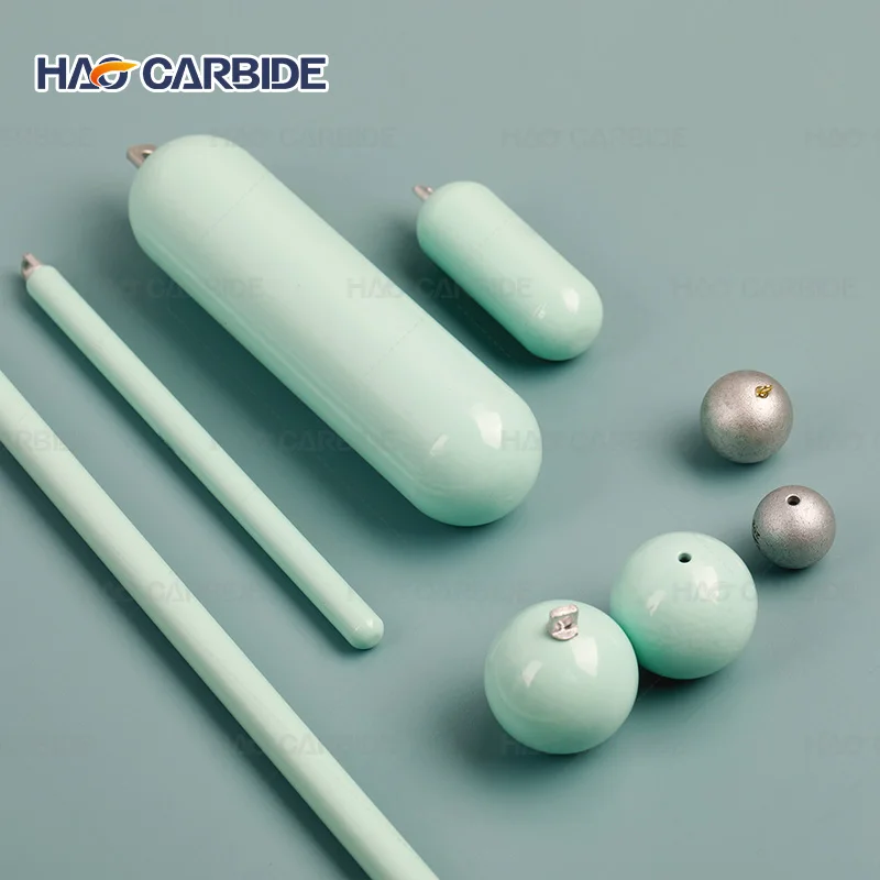 80g~4000g Lead Free ECO Friendly Sinker High Density Cylinder Steel Alloy Coated Drop Weights for Deep Sea Fishing