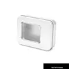 Silver 95x70x25mm with half window(200pcs/carton)