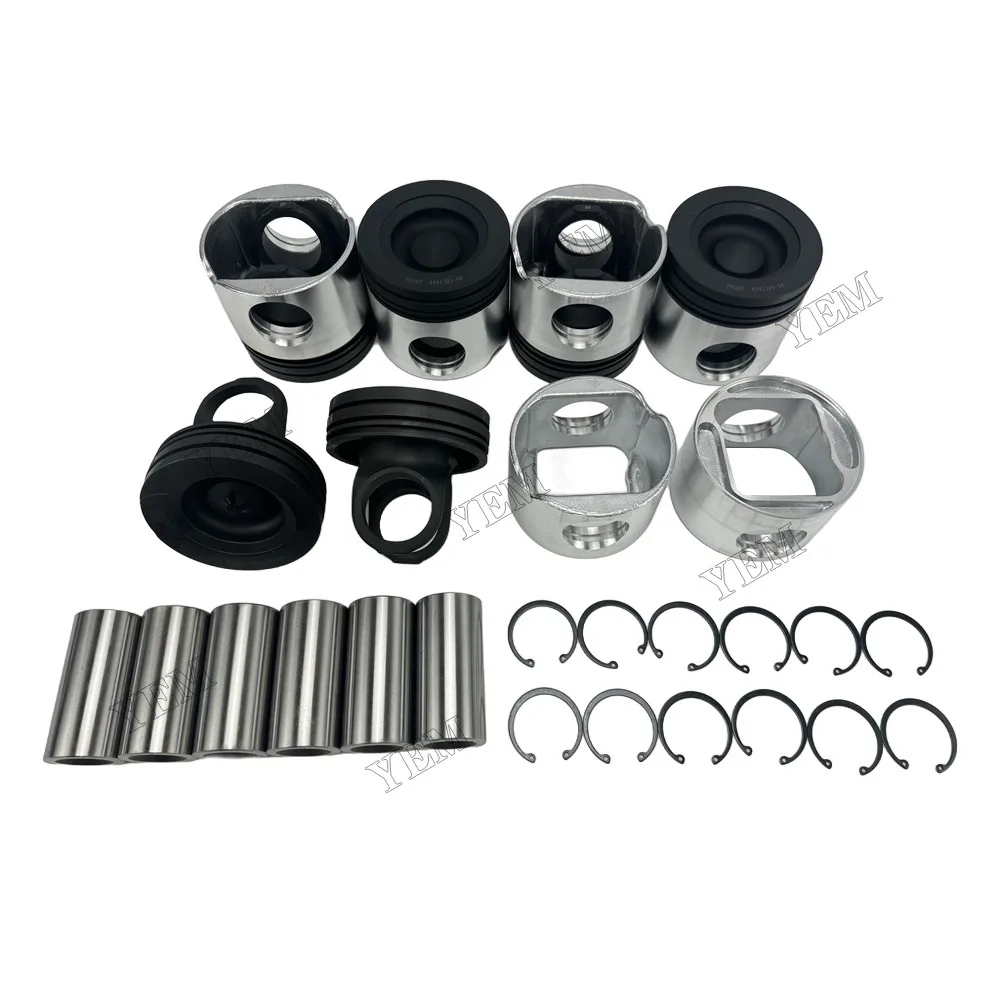 Piston Kit 4941395 3966721 3950549 Fit for QSL9 Engine 2