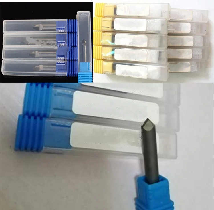 Polycrystalline PCD Router Bit for Granite PCD Engraving Tools   CNC Tooling