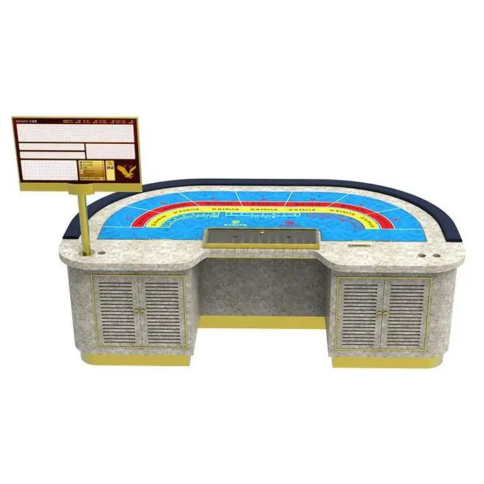 YH большие скидки 102 дюймовые мраморные профессиональные покерные столы для казино баккара