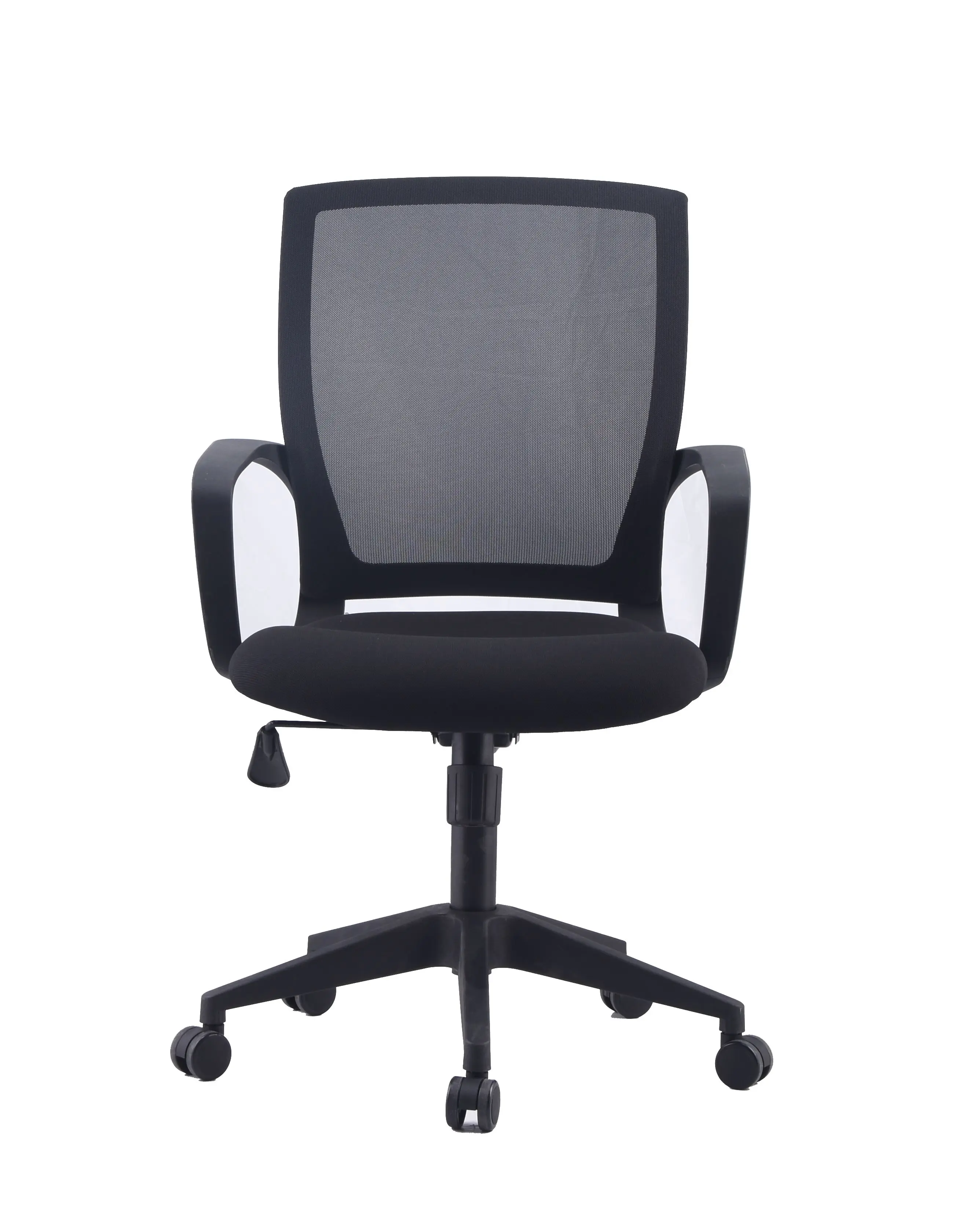 Современный эргономичный офисный сетчатый стул со средней спинкой