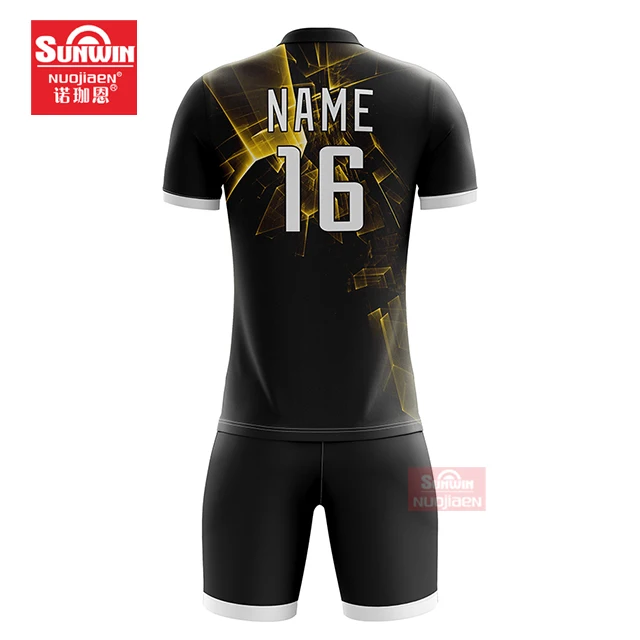 Cheap Custom Football Kits Uniform With Socks Kids Soccer Jersey