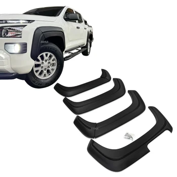 For Mitsubishi Triton L200 2023 2024 2025 2026  ABS Matte Black Fender Flare Fender Arch 4x4 Accessories